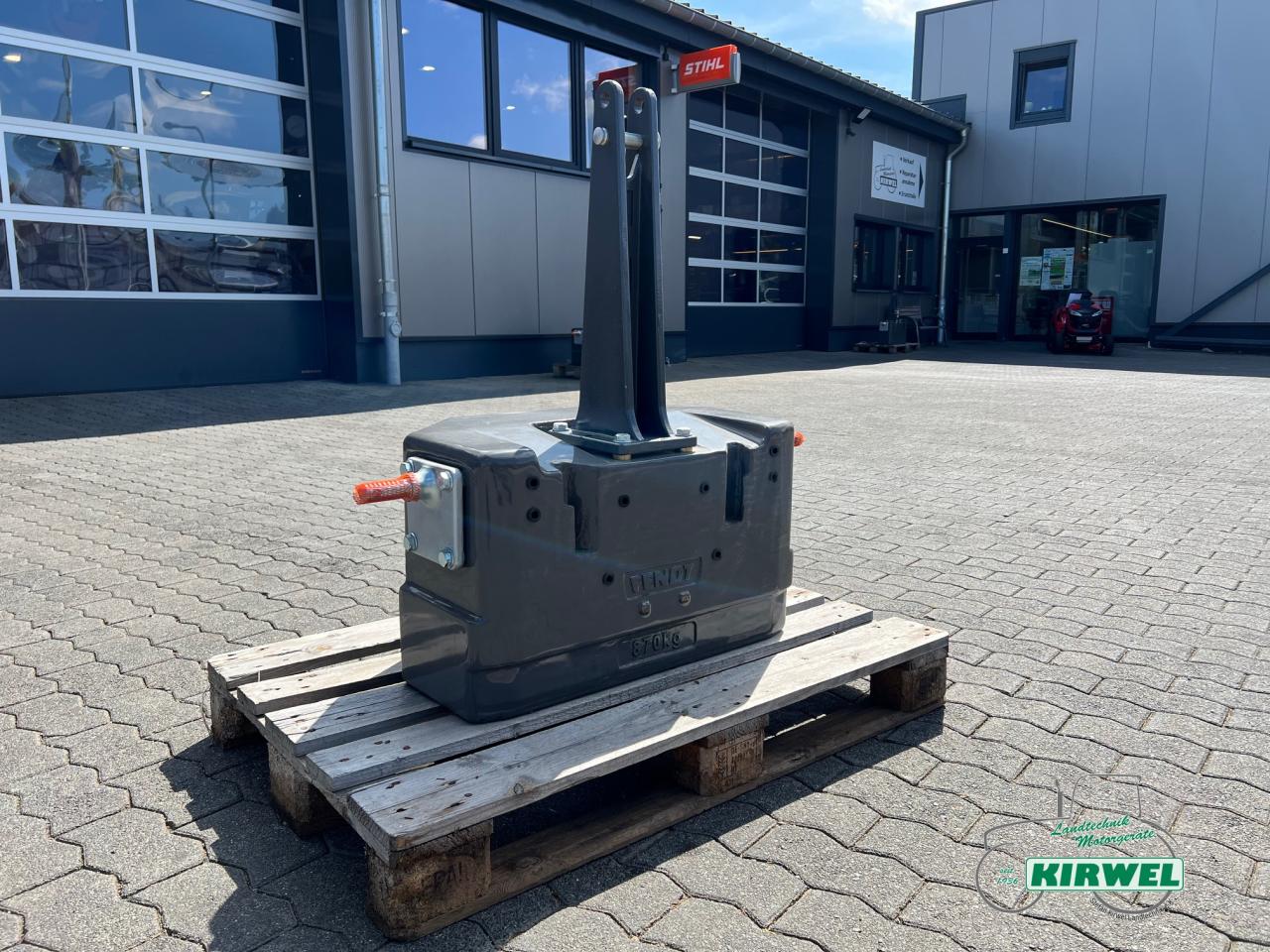 FENDT 870 kg Frontgewicht