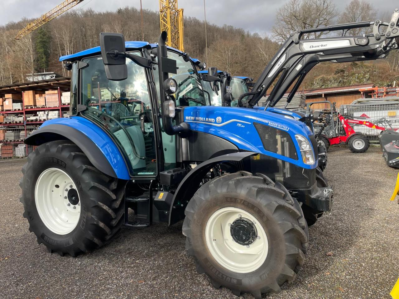 New Holland T 5.80 DC CAB STAGEV Left