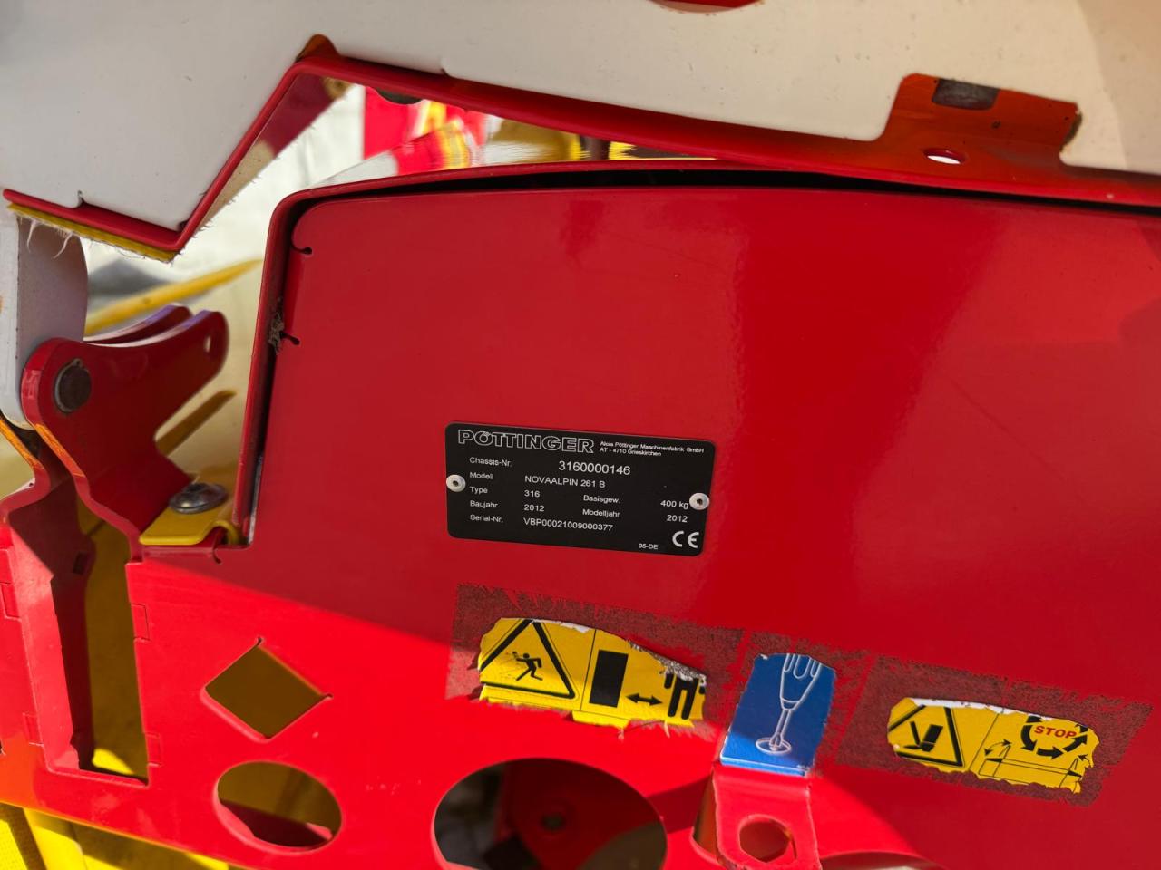 Pöttinger ALPIN 261T Left