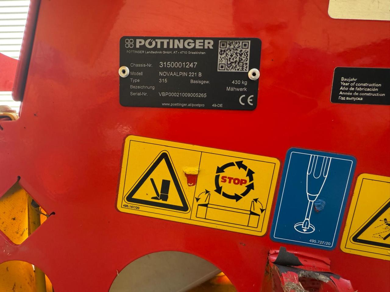 Pöttinger Alpin 220B Right