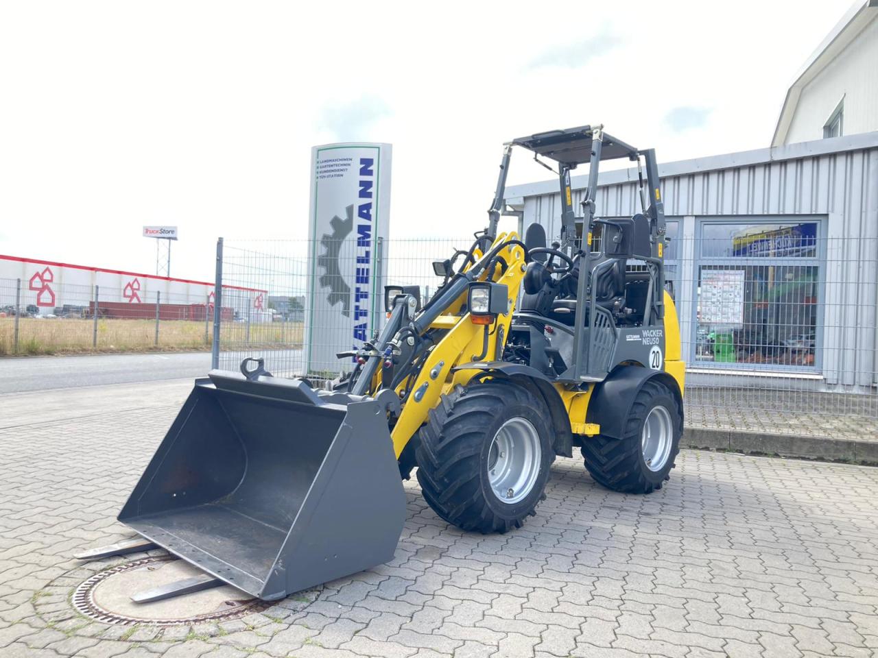Weidemann Wacker WL 20,Baugleich Weidemann 1160