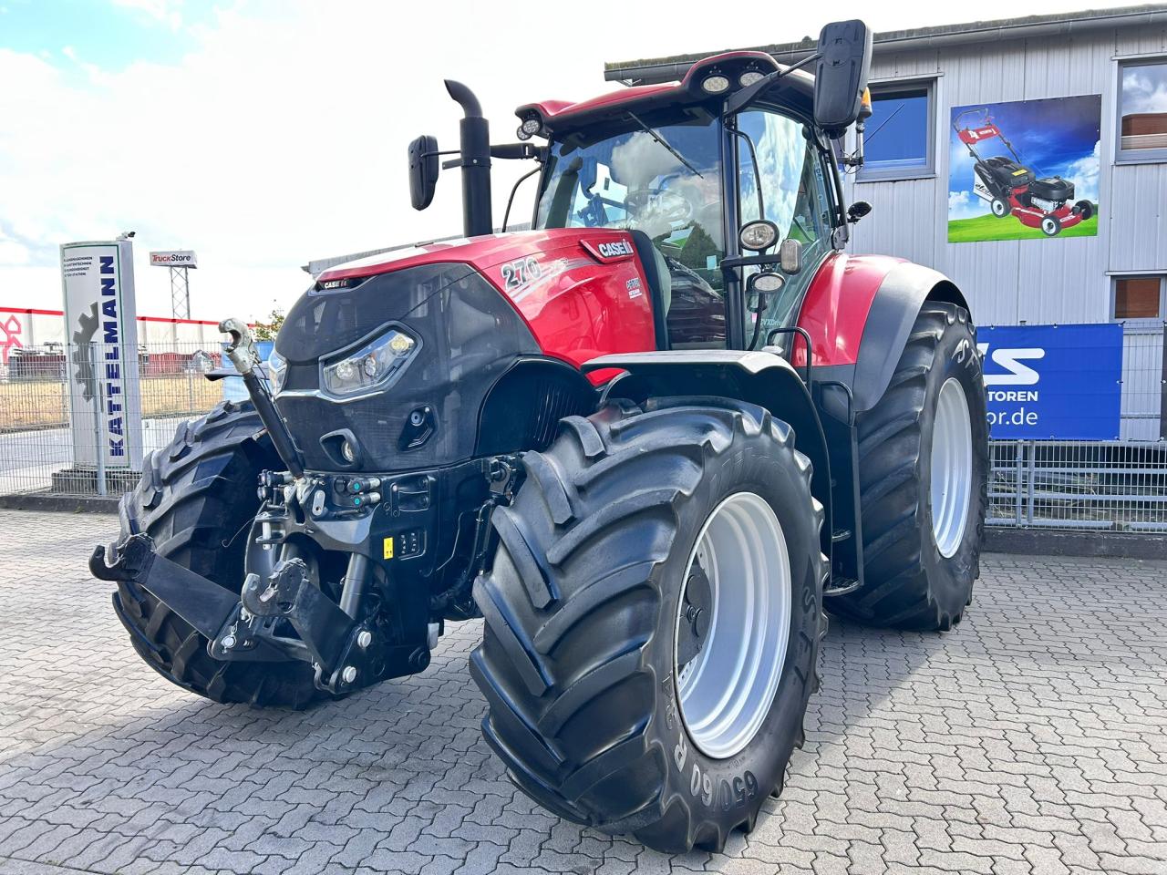 Case Optum 270 CVX mit RTK