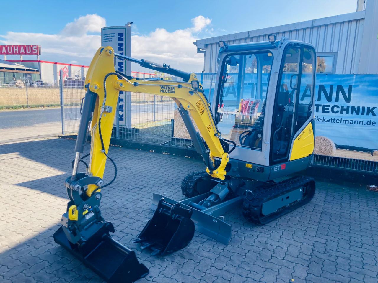 Wacker Neuson ET 18 mit Powertilt