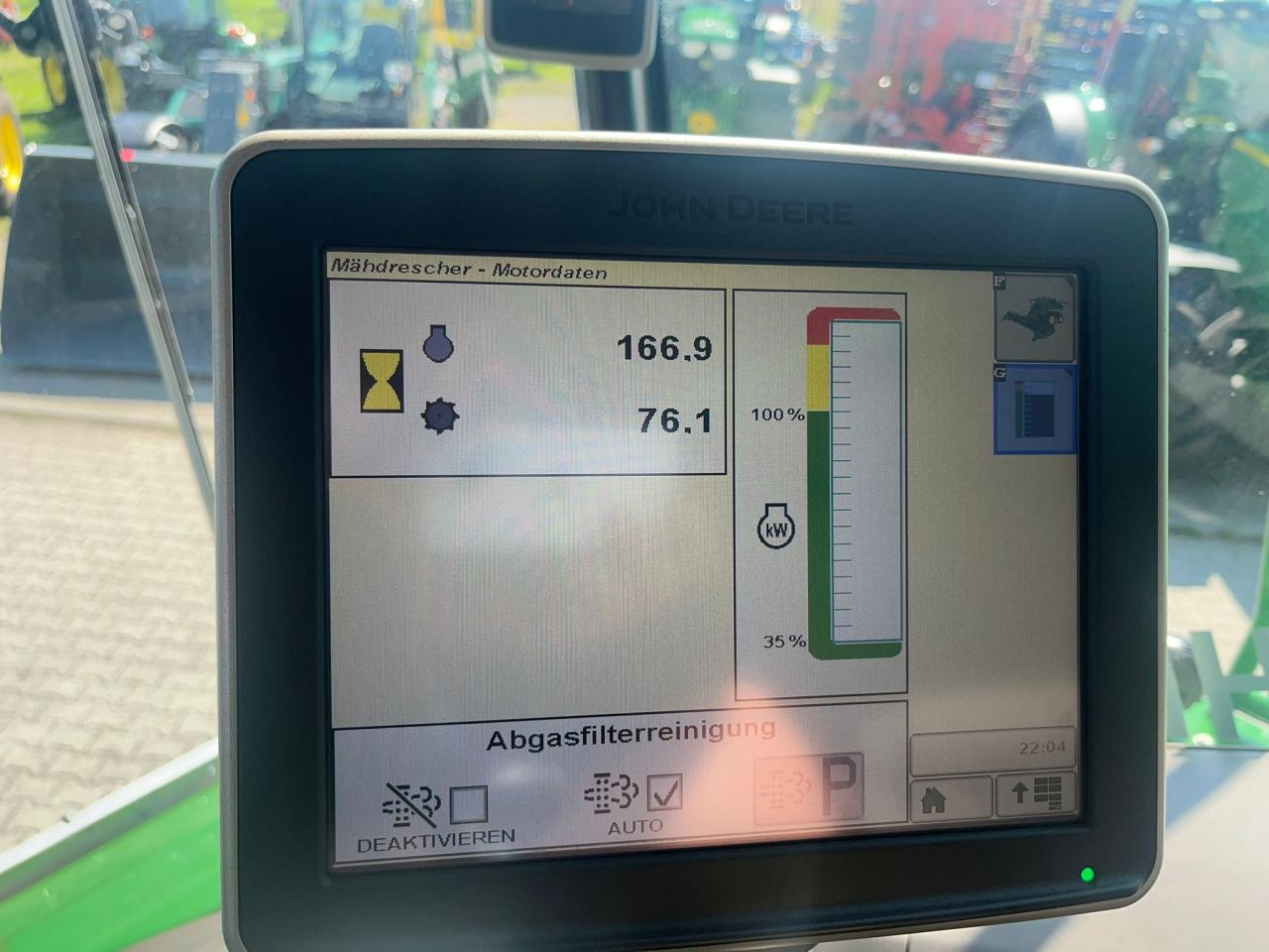 John Deere T670i HM Above