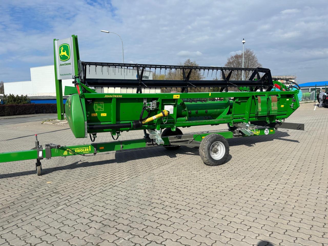 John Deere T550 Rear