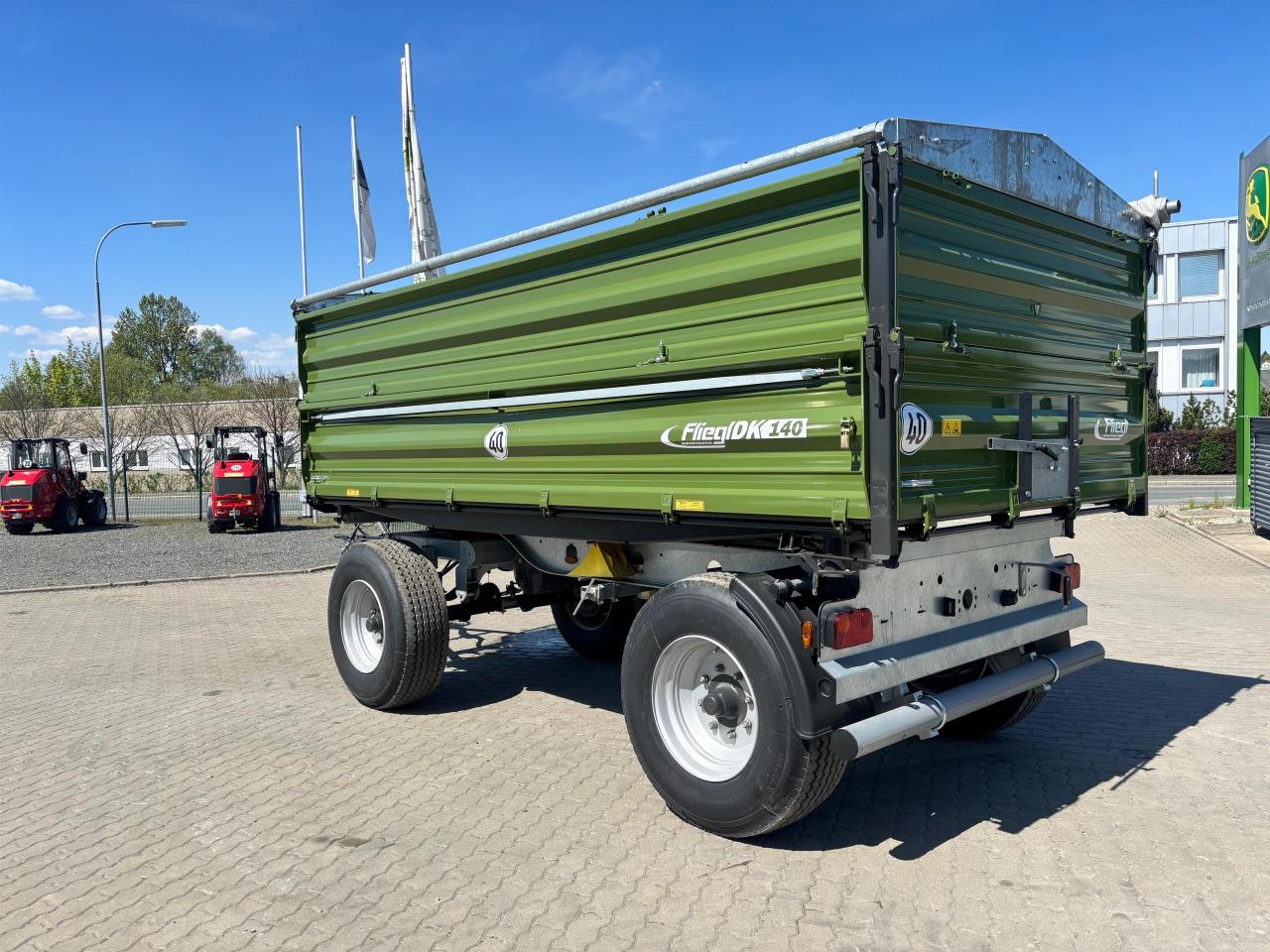 Fliegl DK 140 FOX Rear
