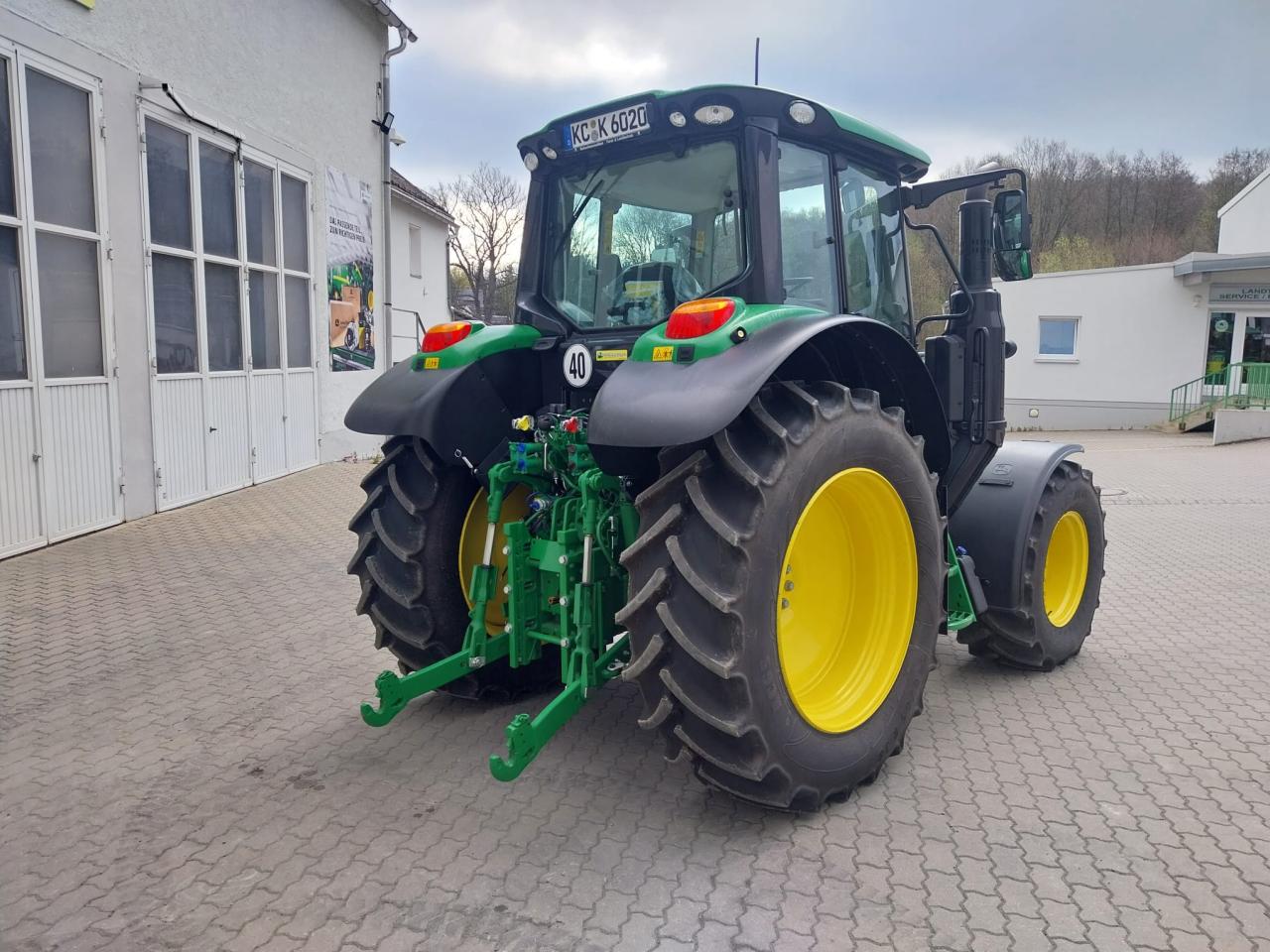John Deere 6120M Rear