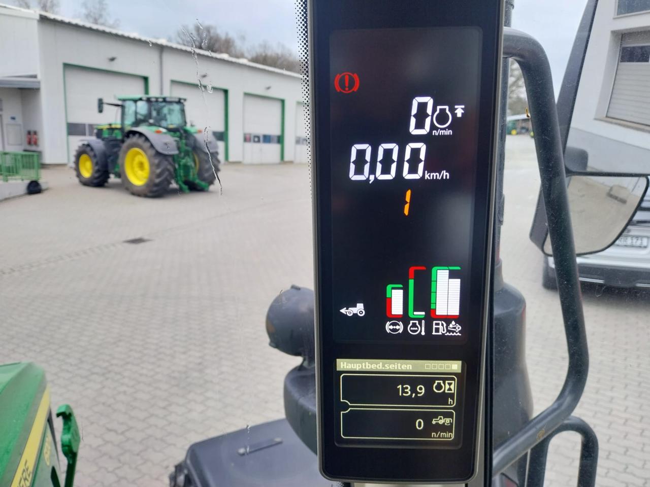 John Deere 6120M Inside