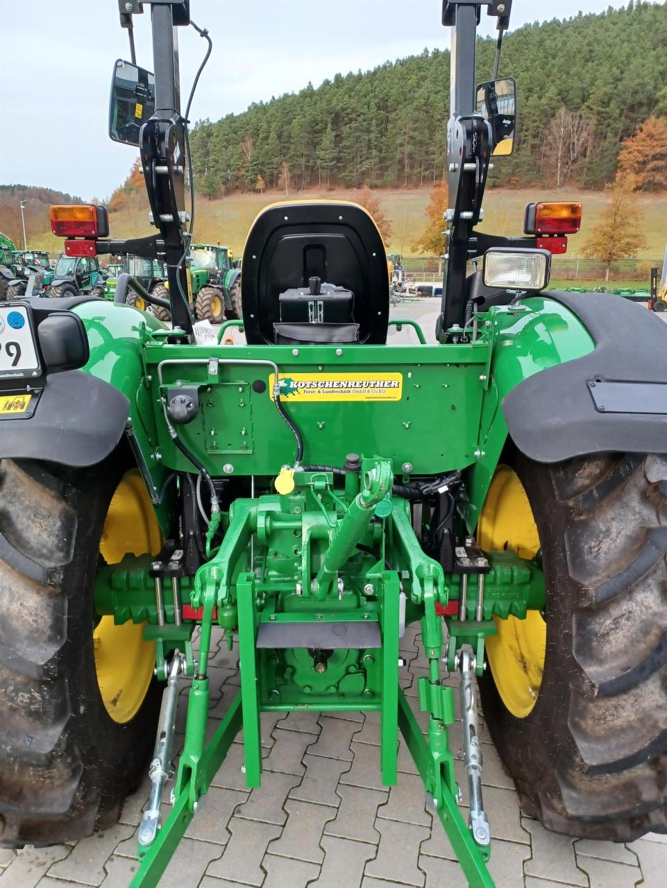 John Deere 5050E Aerial