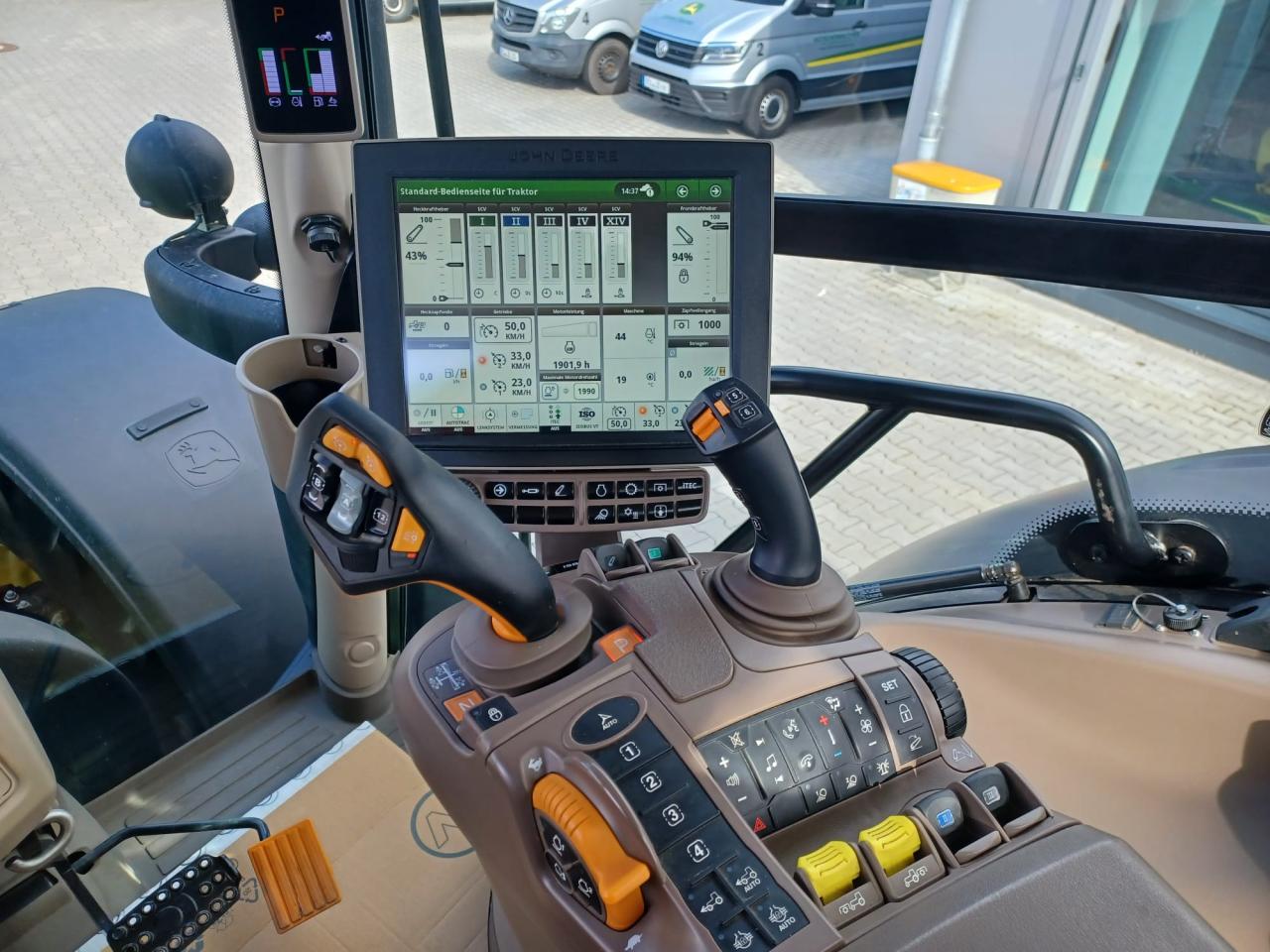 John Deere 6R 195 - Steckachse, Command PRO Rear