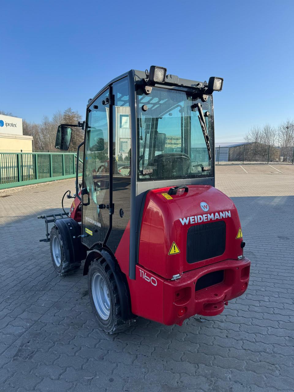 Weidemann 1160 Rear