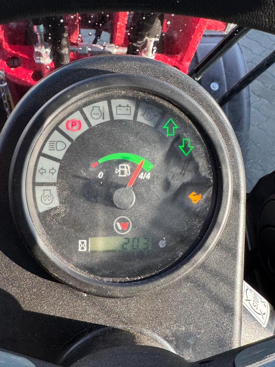 Weidemann 1160 Rear