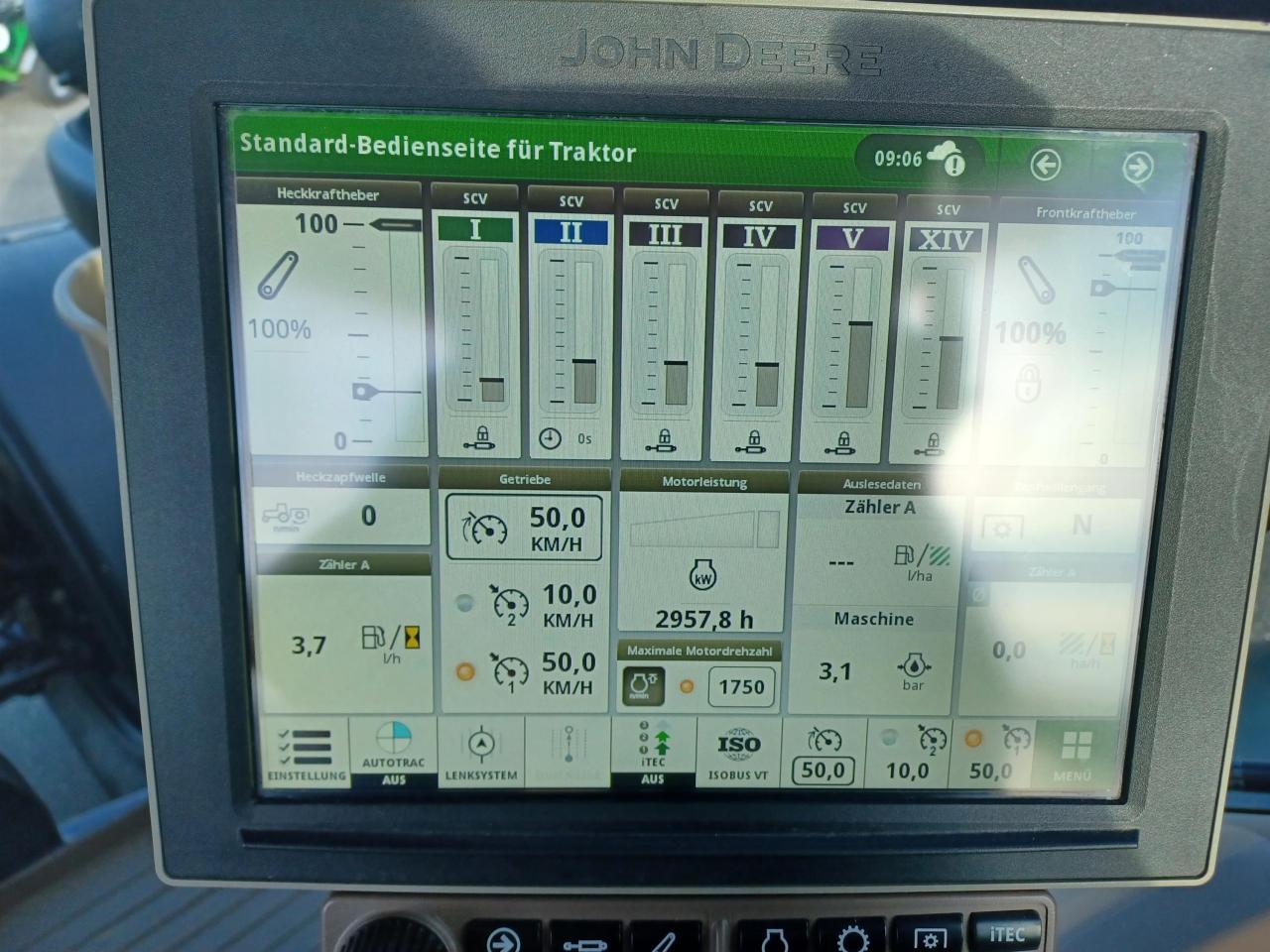 John Deere 6R 250 Black Design Rear