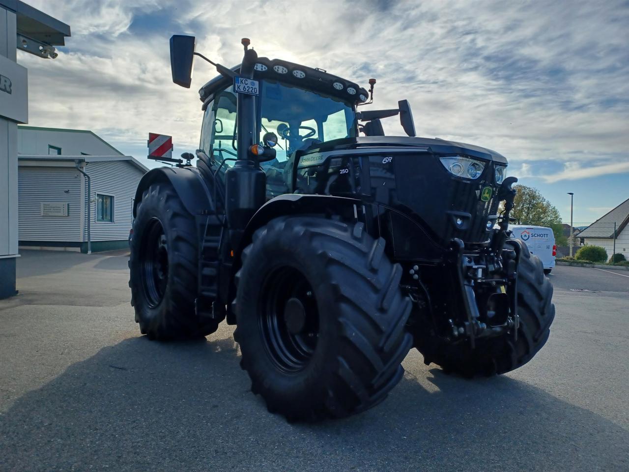 John Deere 6R 250 Black Design Aerial