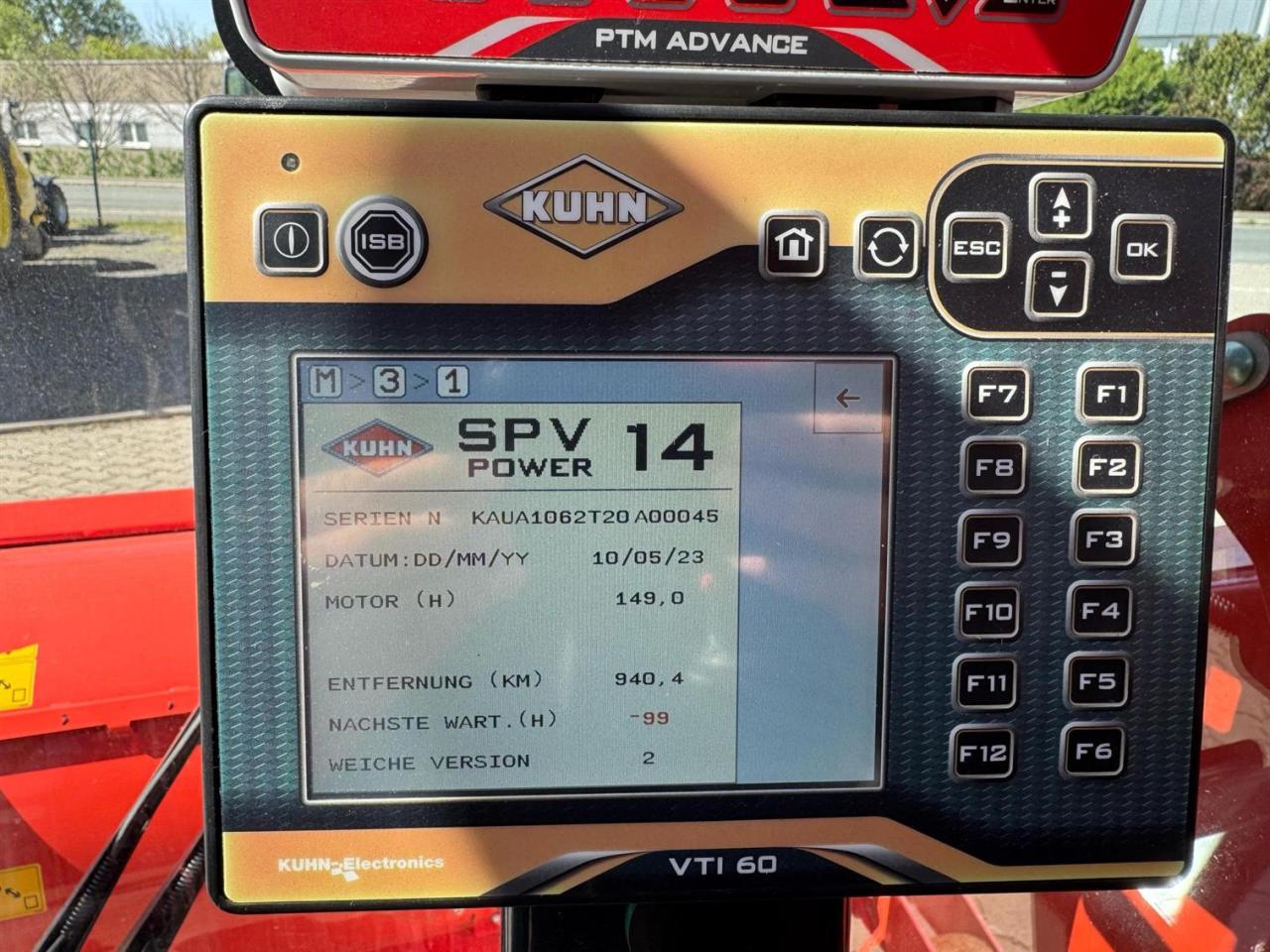 Kuhn SPV Power 14.1 DL Rear