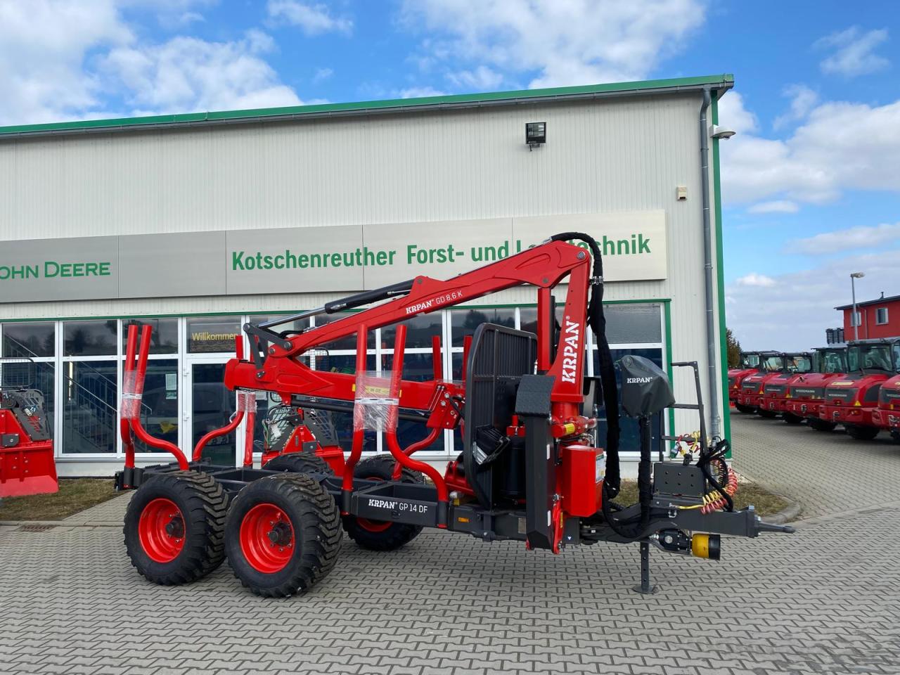KRPAN GP 14 DF mit Kran 8.6k