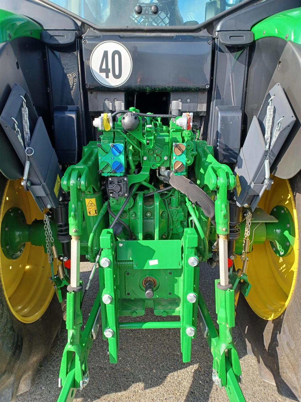 John Deere 6110M Inside