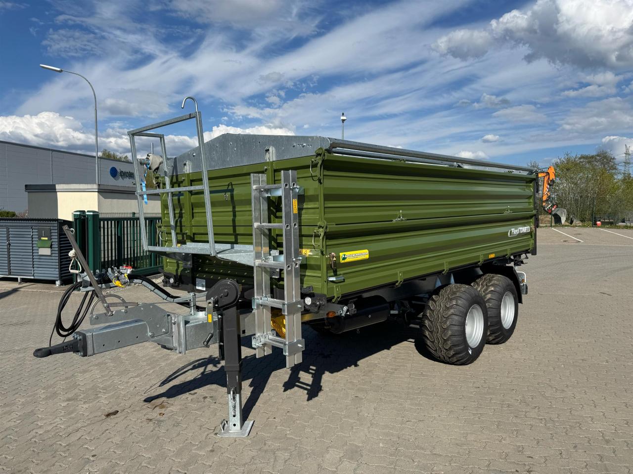 Fliegl TDK 100VR Fox Tandem Front