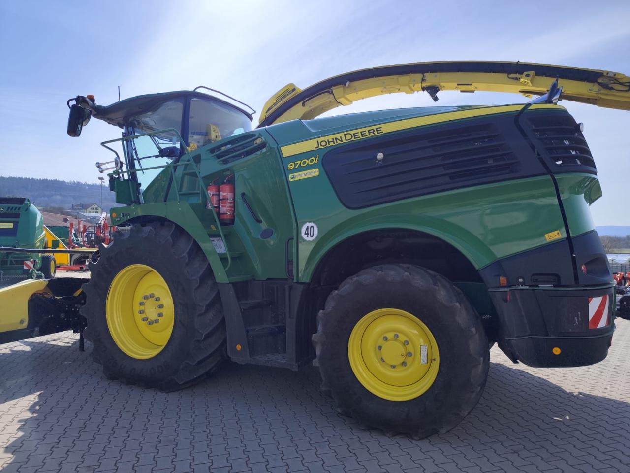 John Deere 9700i Front