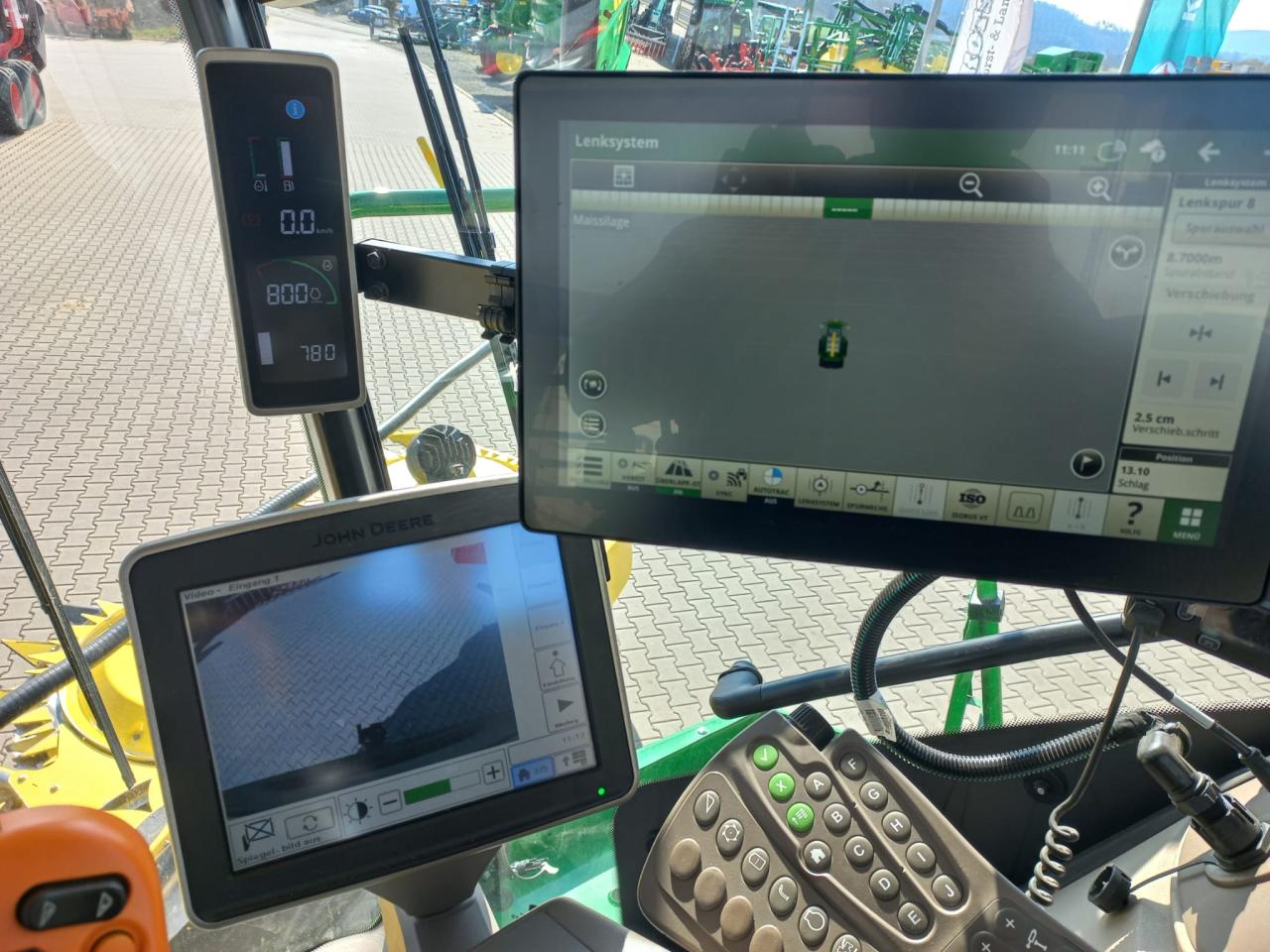 John Deere 9700i Rear