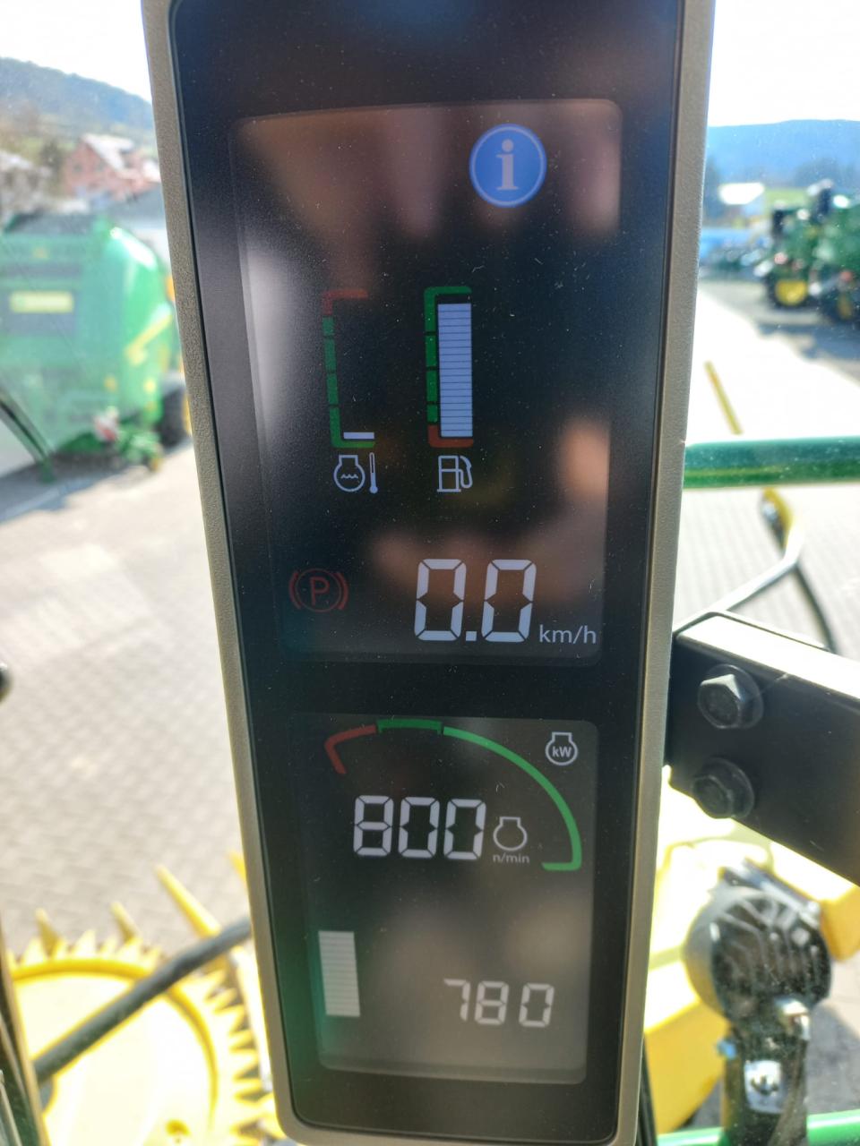 John Deere 9700i Rear