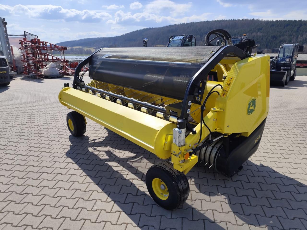 John Deere 9700i Rear