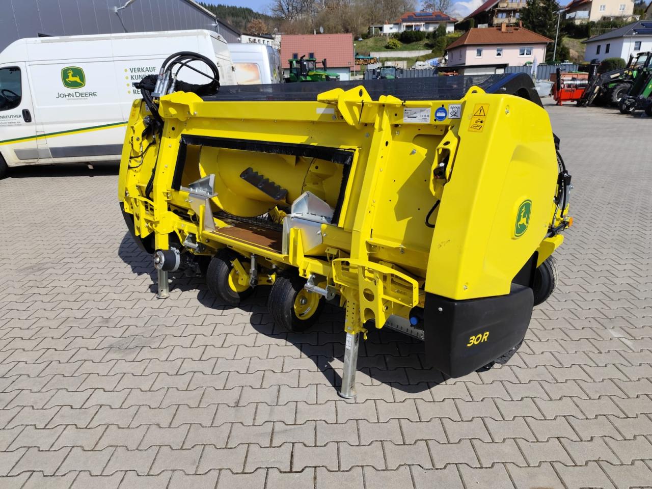 John Deere 9700i Rear