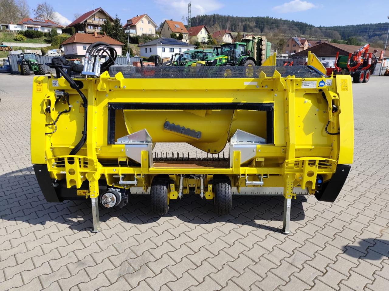 John Deere 9700i Rear