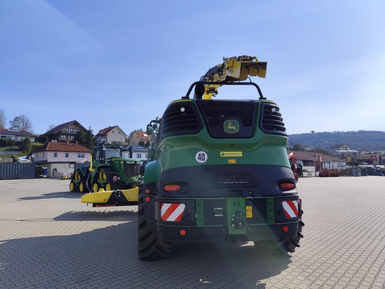 John Deere 9700i Rear