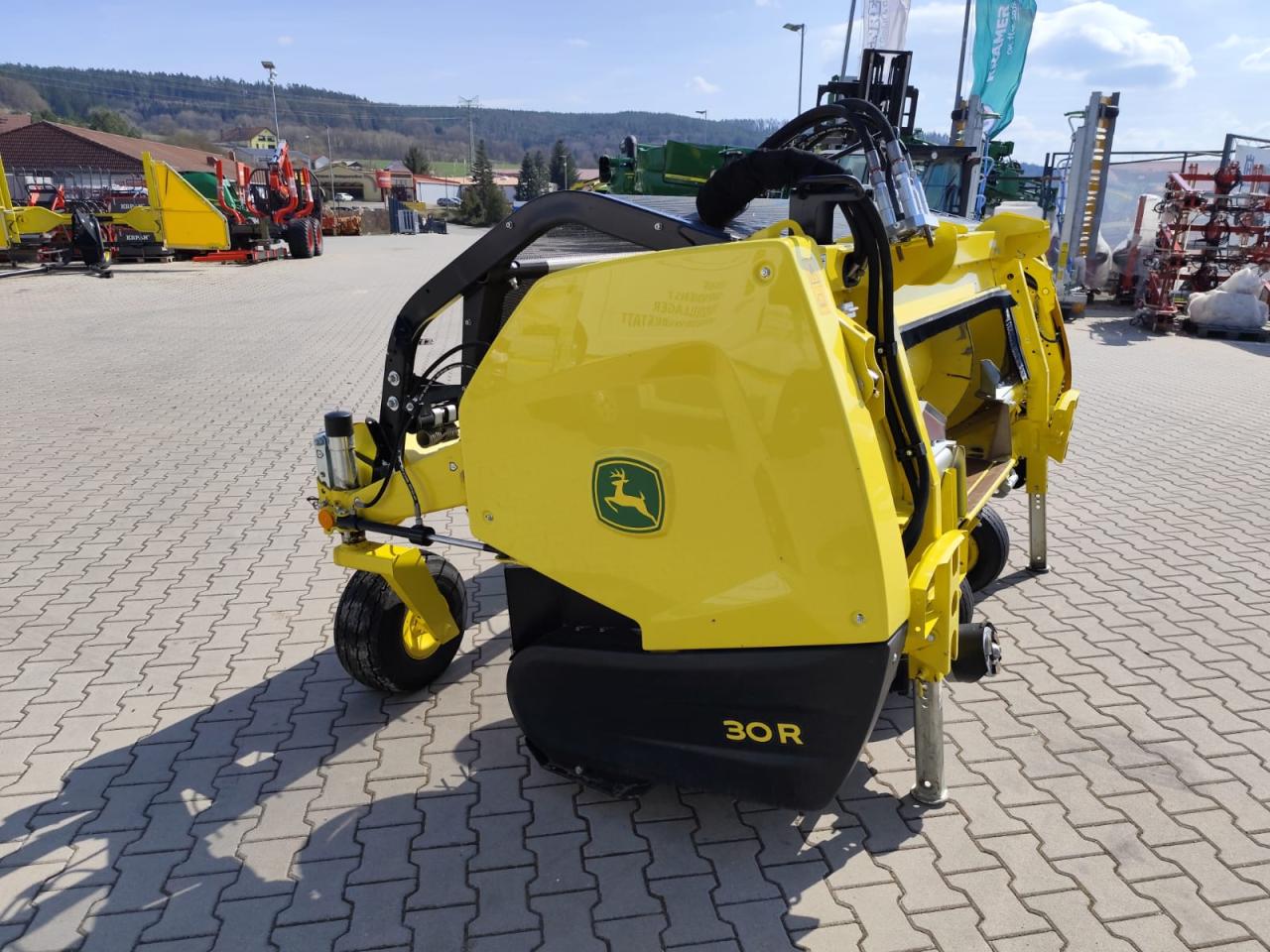 John Deere 9700i Rear