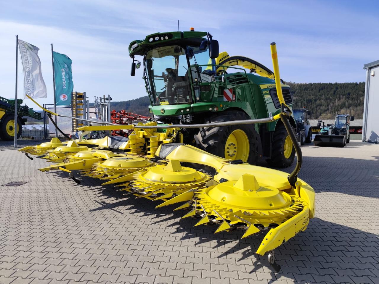 John Deere 9700i Above