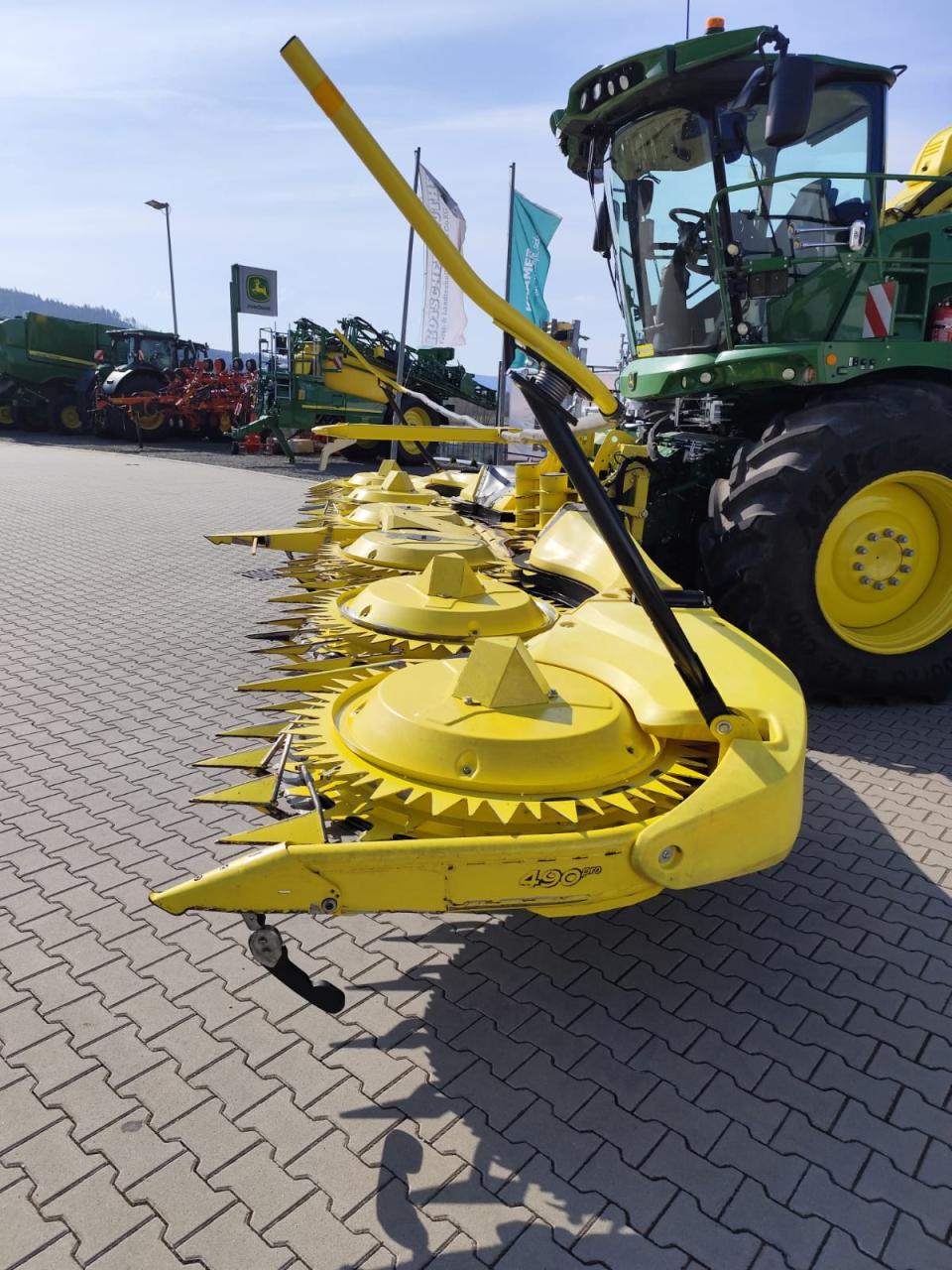 John Deere 9700i Front