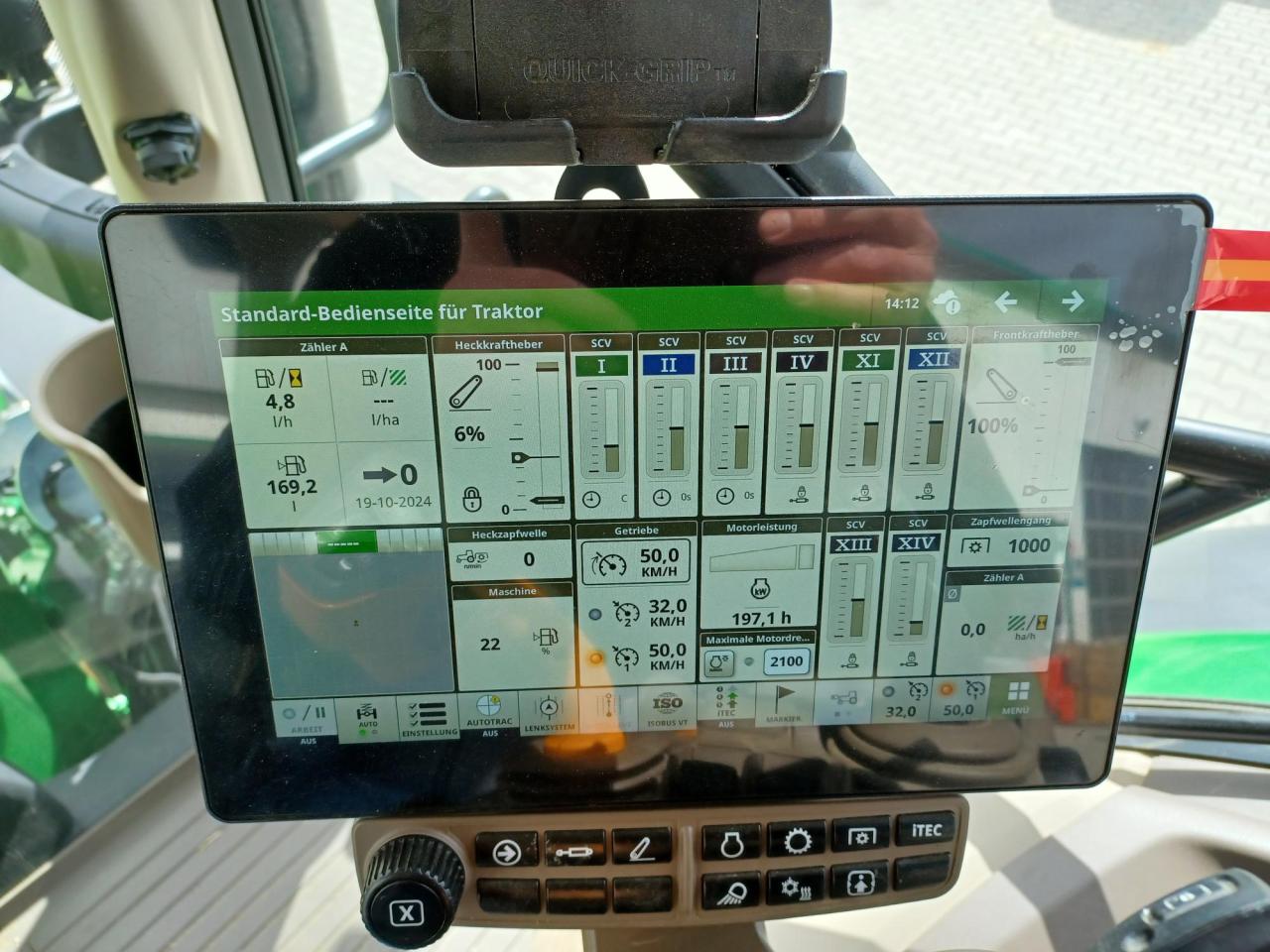 John Deere 6R 140 Rear