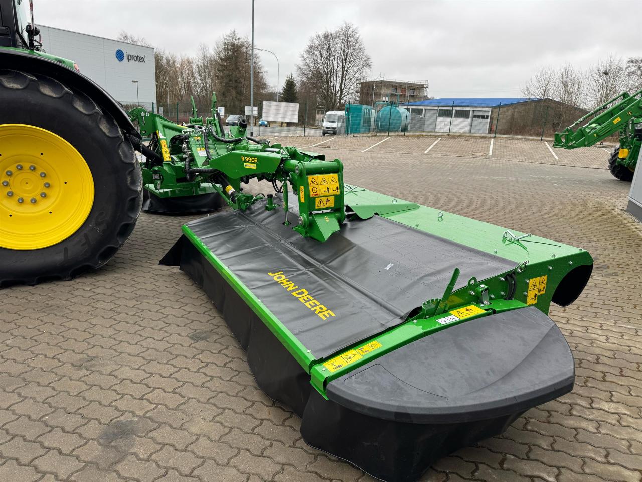 John Deere R990R + F310R Inside