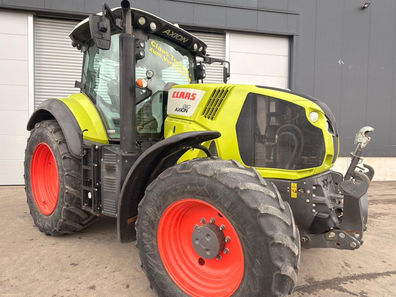CLAAS Axion 810 - Cebis Above
