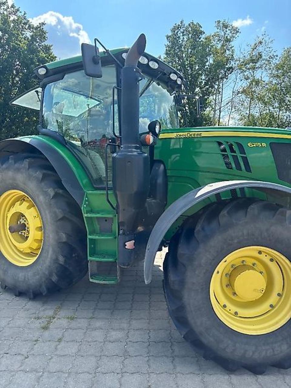 John Deere 6215R Above