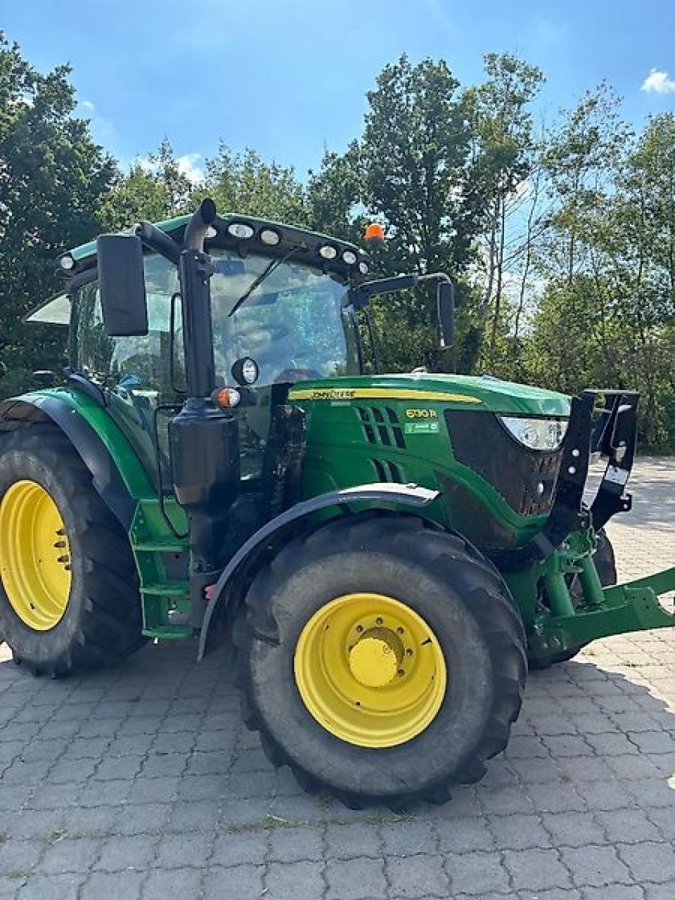 John Deere 6130R Aerial