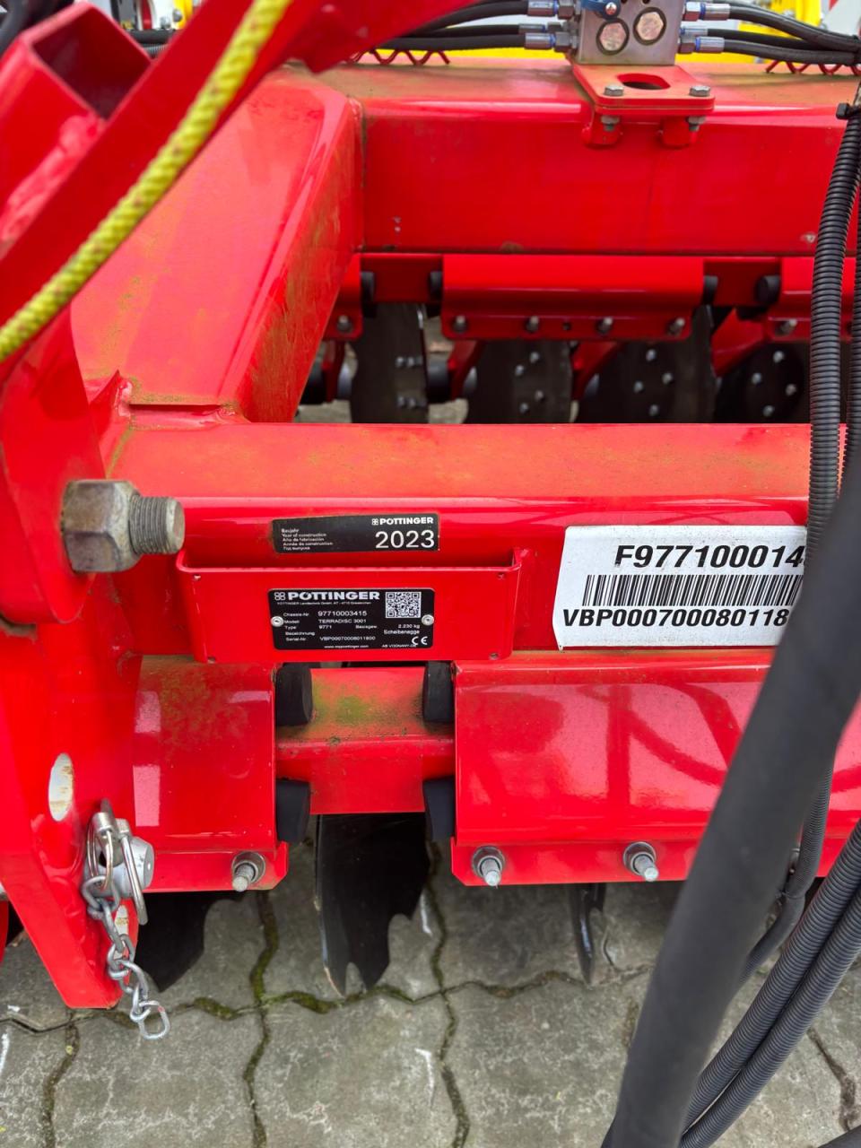 Pöttinger Terradisc 3001 Front