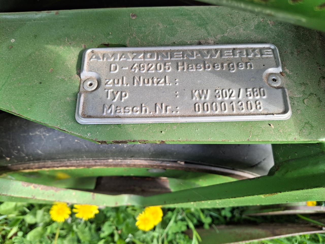 Amazone AD303 Rear