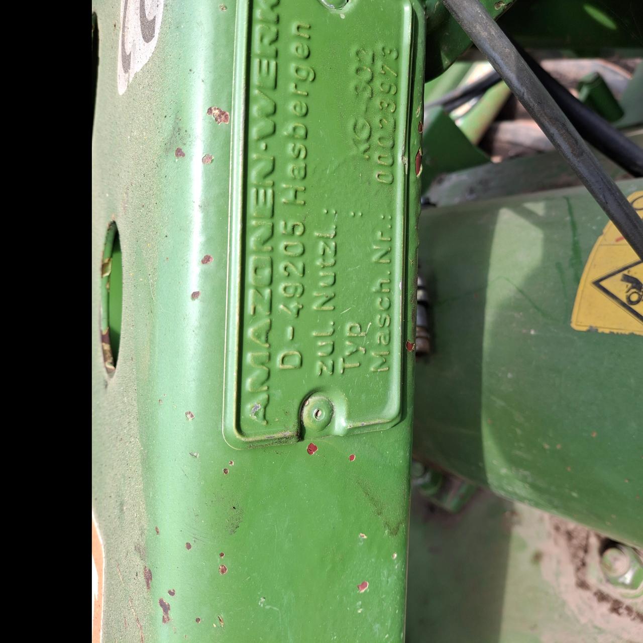 Amazone AD303 Rear