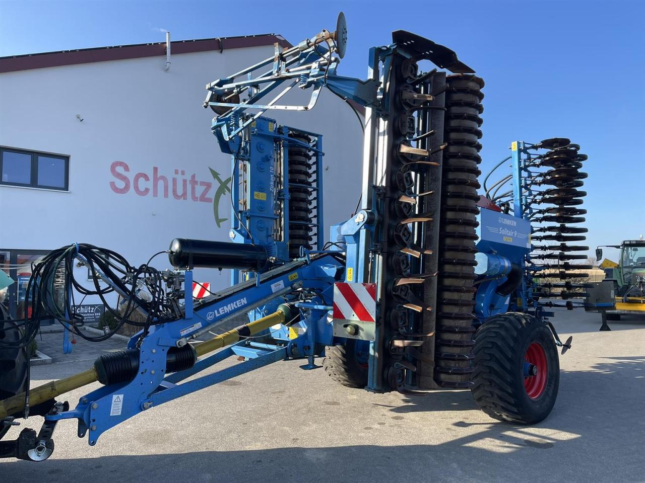 Lemken Zirkon 10/600KA, Solitär 9/600 Kombination