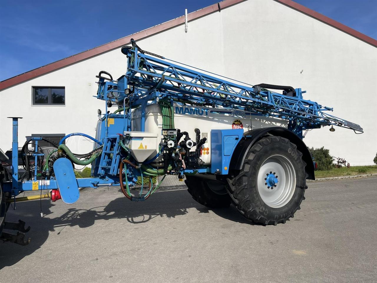 Agrio Mamut 5024 Section Distance Controll Lenkung