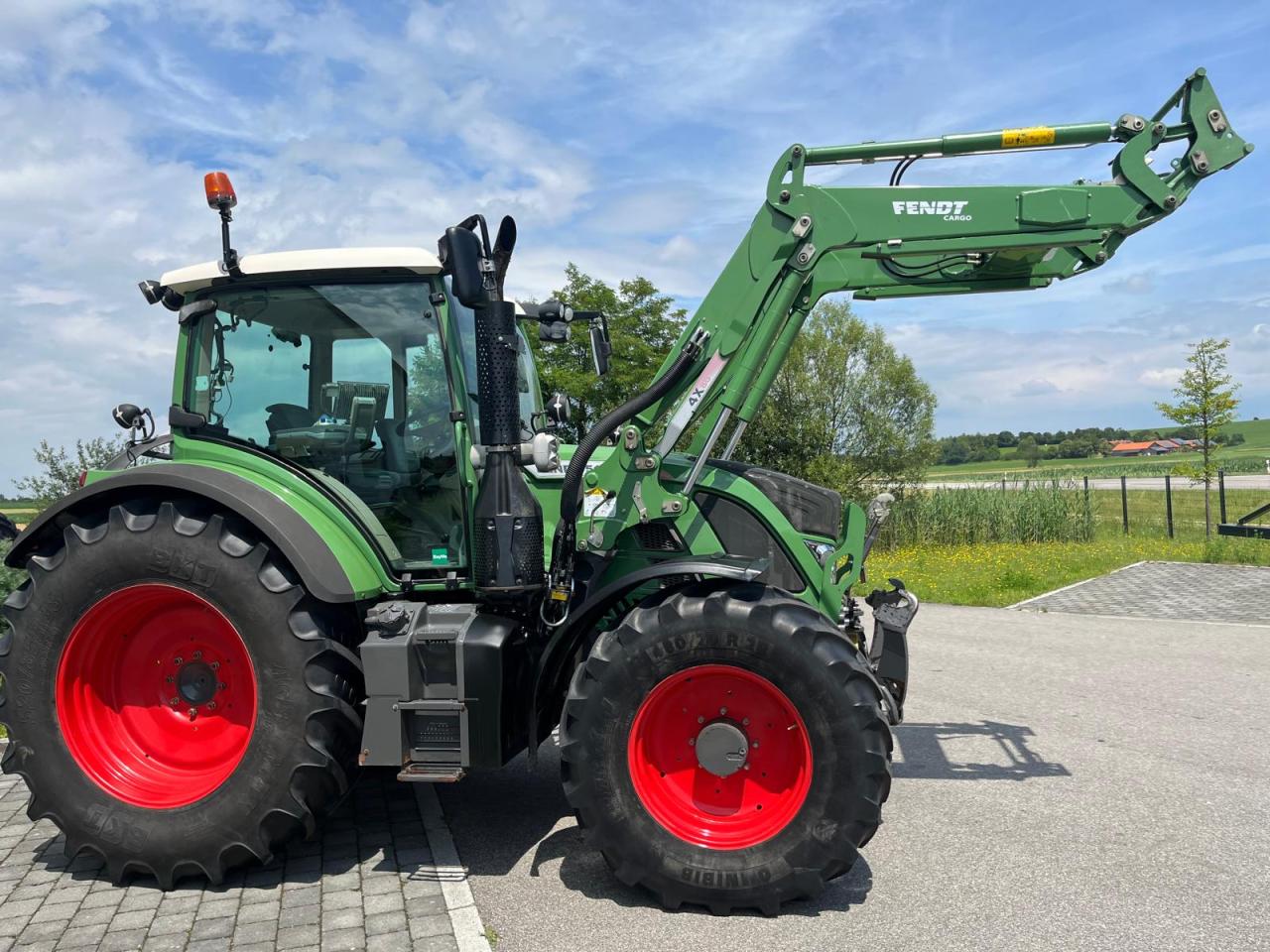 FENDT Frontlader Cargo 4X 80 Konsole Vario 500 700