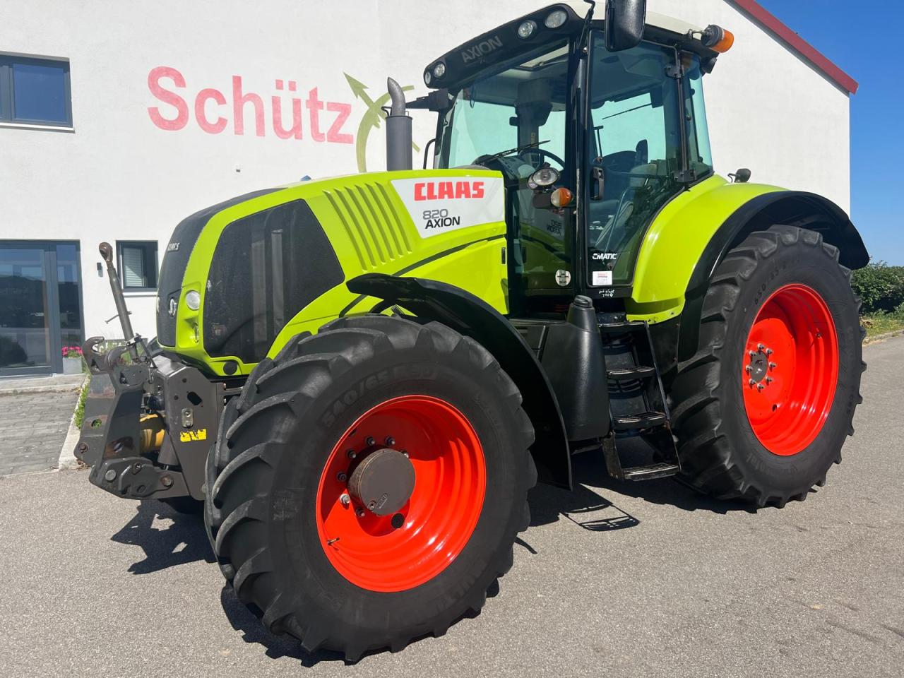 CLAAS Axion 820 CMATIC, FZW, FKH, TOP