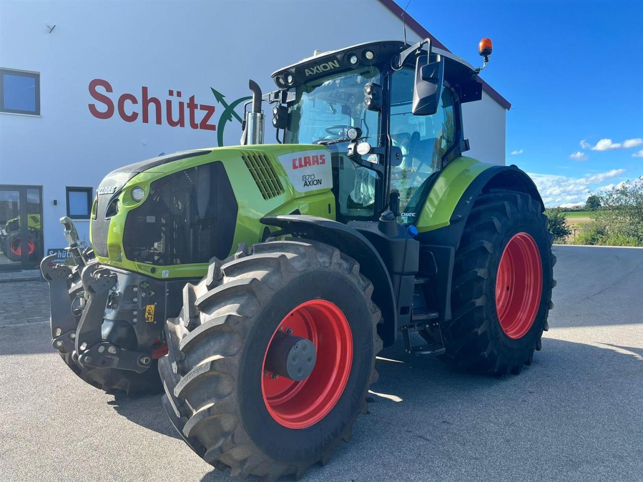 CLAAS Axion 870 CMATIC, Cebis Touch, S10-GPS, TOP