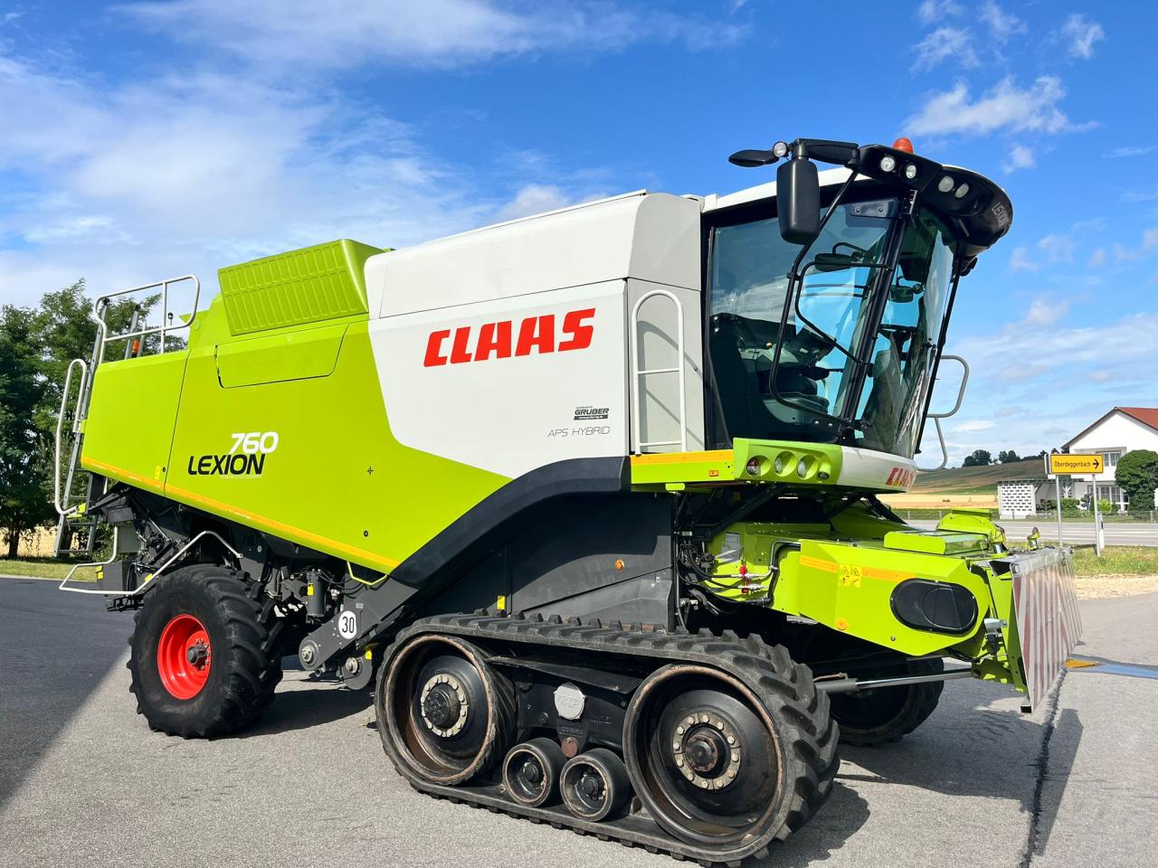 CLAAS Lexion 760TT, 30 km/h,  SW V900 2x Laser