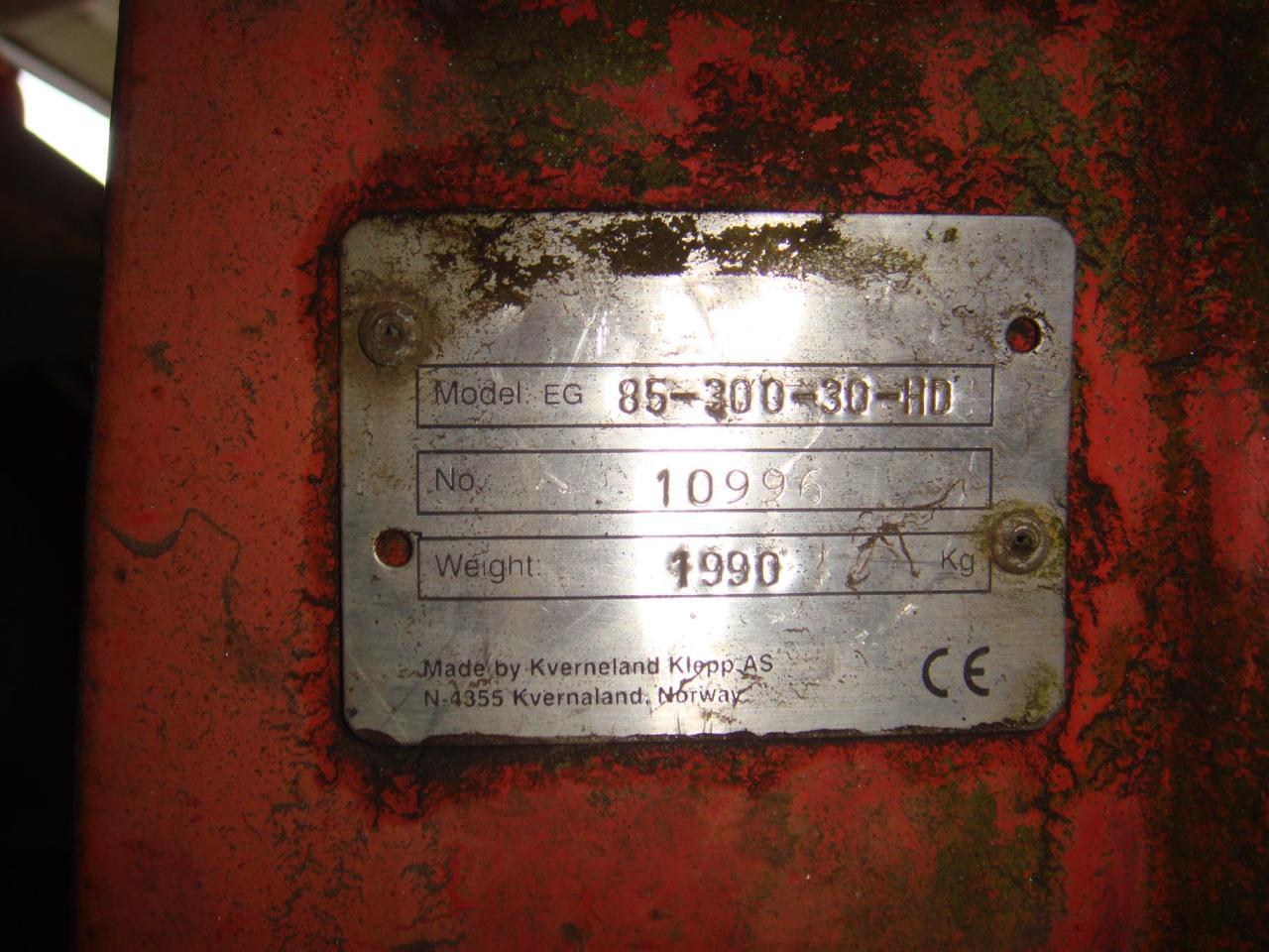 Kverneland EG 85-300-30-HD mit Packomat