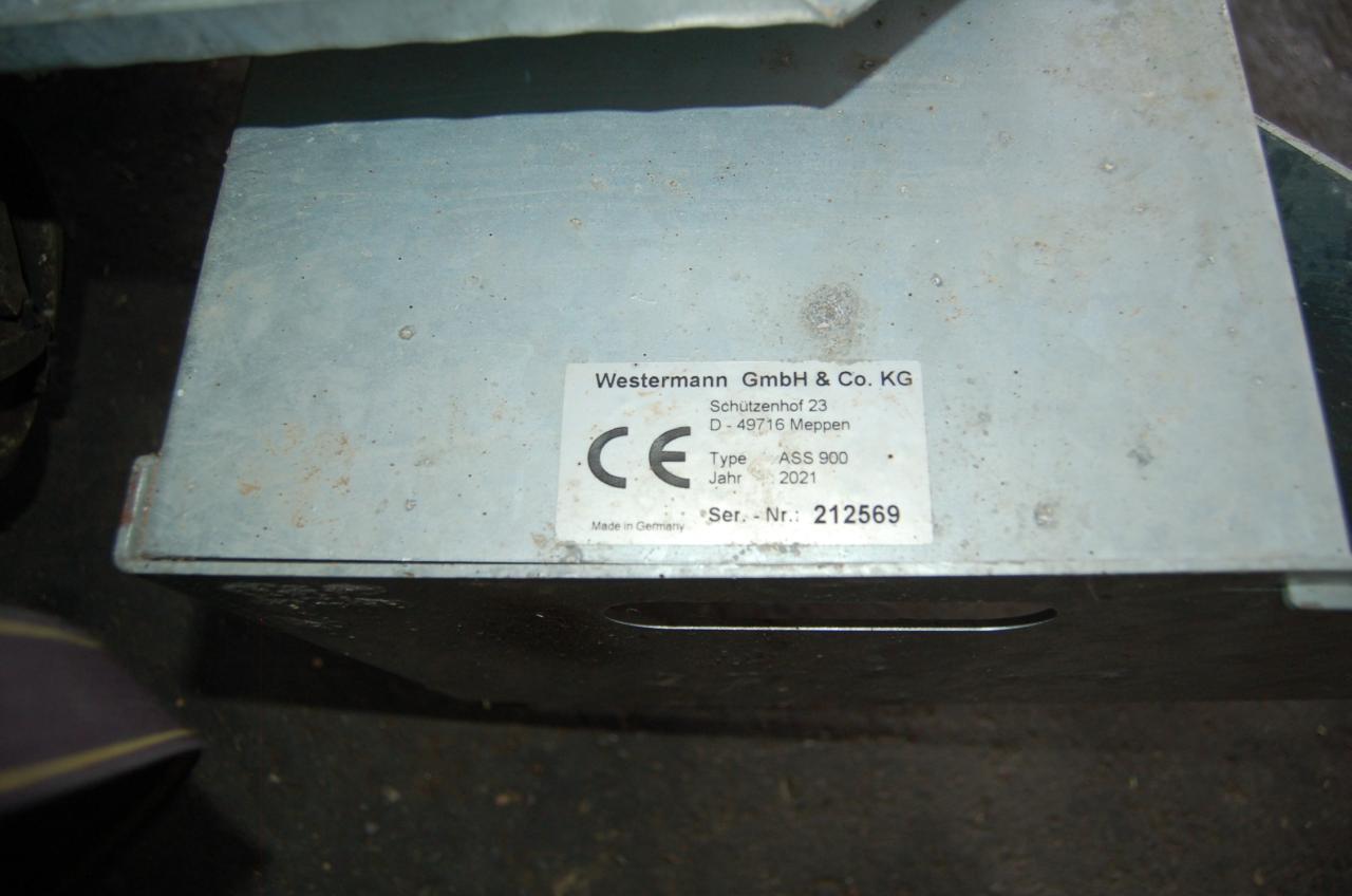 Westermann ASS 900 Mistschieber Front