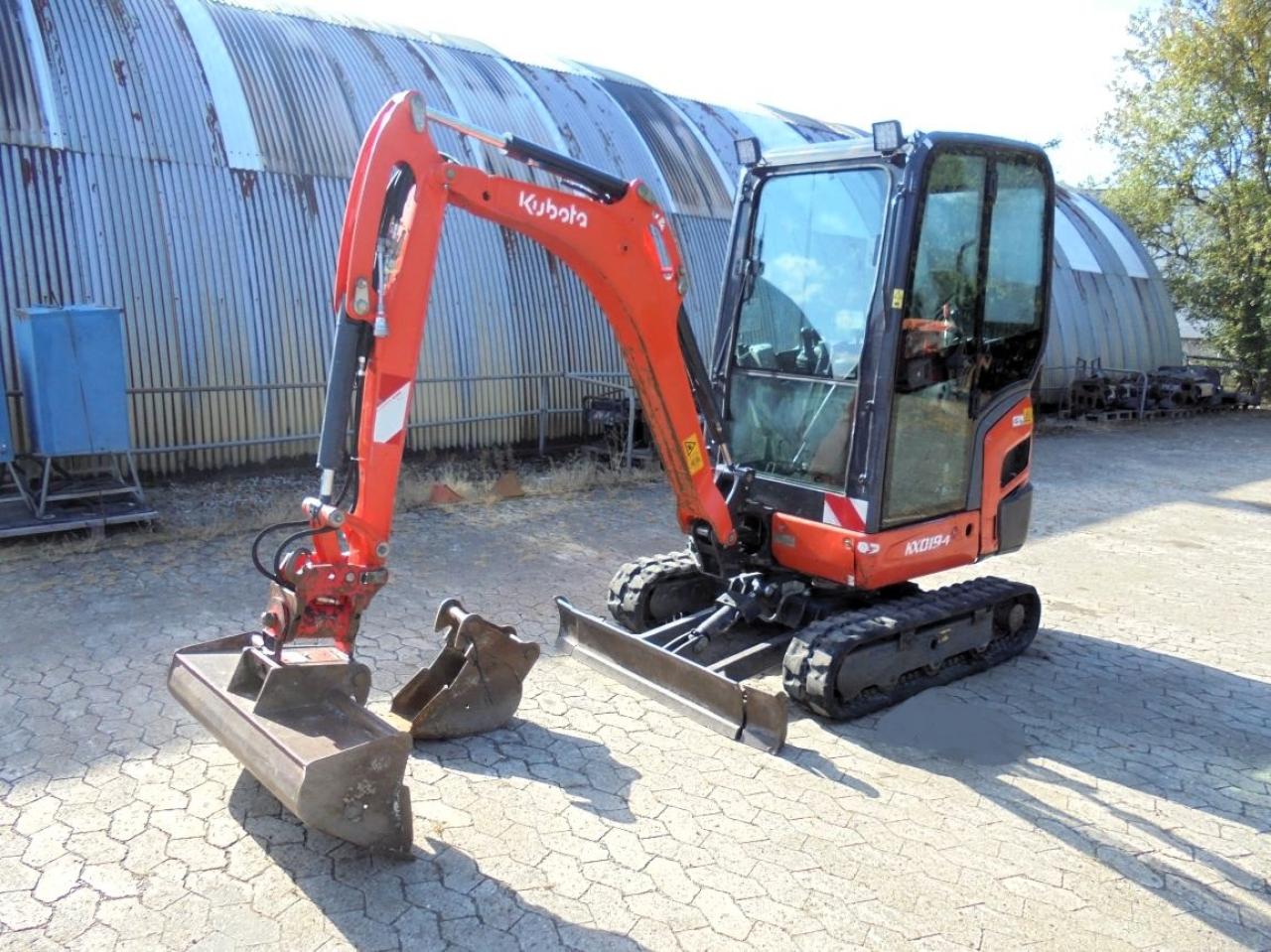Kubota KX 019-4 inkl. Powertilt