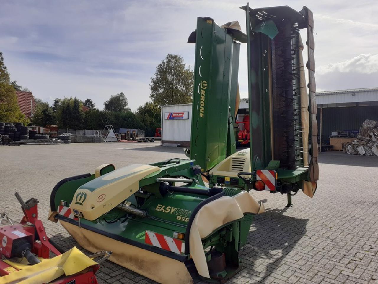 Krone EASYCUT B1000CV & F320 MÄHKOMBI